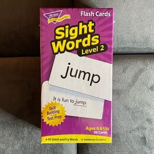 Sight-Words Flash Cards - Level 2